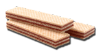 wafer nocciola